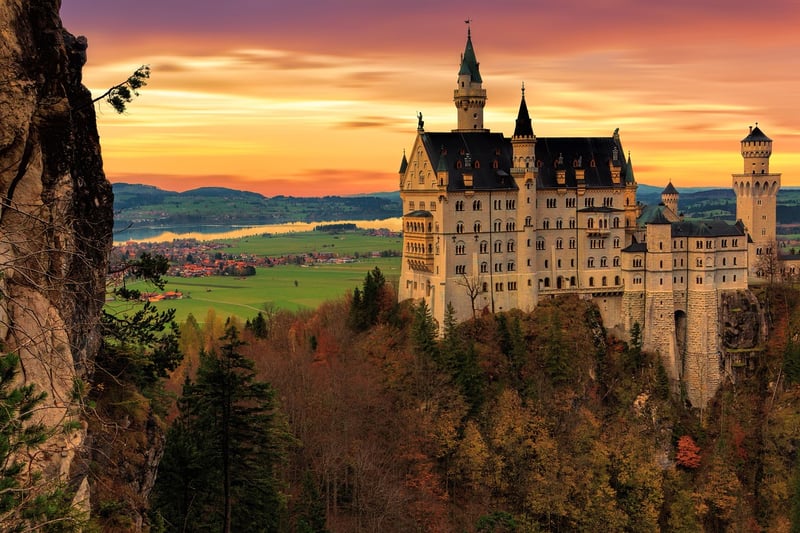 Castle in Mystical Land